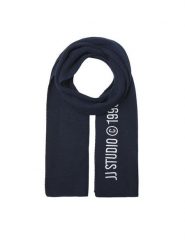 Jack & Jones Szalik Bottle 12259205 Granatowy. Niebieskie rękawiczki męskie Jack & Jones, bez wzorów, z materiału. Za 99.99 zł.