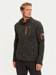 Aulp Bluza techniczna Navoy Czarny Regular Fit. Czarne bluzy męskie Aulp, l, bez wzorów, z syntetyku, bez kaptura. Za 139.99 zł.