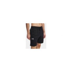 Spodenki Męskie Sportowe Under Armour Na Co Dzień Fleece Short Taping. Czarne krótkie spodenki sportowe męskie Under Armour, m, bez wzorów, do biegania. Za 229.99 zł.