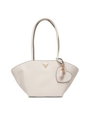 Guess Torebka Bolena HWZG92 07090 Écru. Torebki do ręki damskie Guess, z aplikacjami, ze skóry, bez dodatków. Za 489.99 zł.