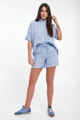 Szorty damskie lniane Eras ECOALF. Szorty damskie Ecoalf, m, bez wzorów. Za 399.00 zł.