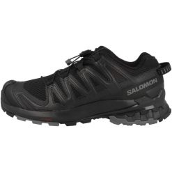 Buty do biegania damskie Salomon Xa Pro 3d V9. Czarne obuwie sportowe damskie Salomon, bez wzorów, z gumy, do biegania. Za 657.00 zł.
