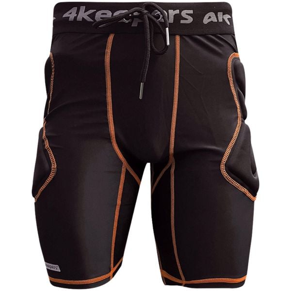 Spodenki bramkarskie 4KEEPERS Elite II GK Short. Czarne szorty męskie 4KEEPERS, m, bez wzorów, z tkaniny. Za 275.93 zł.
