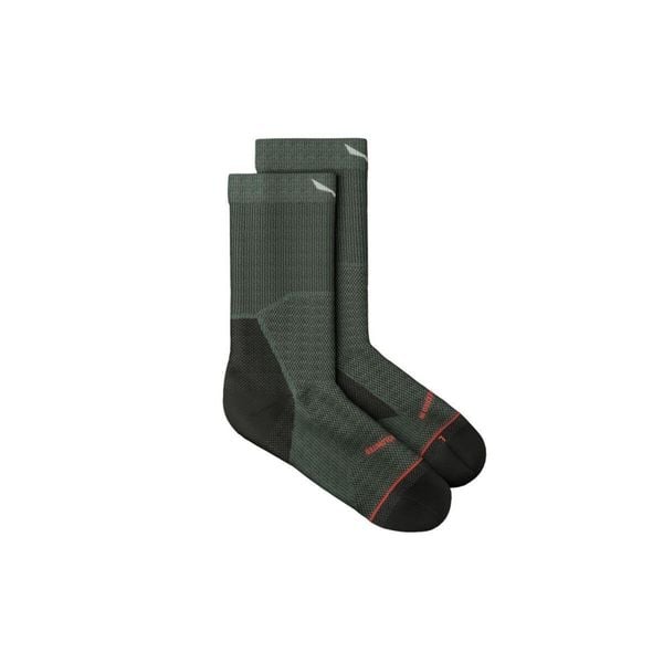 Skarpety trekkingowe damskie Eagle Light Crew Women. Zielone skarpety damskie Salewa, bez wzorów. Za 89.99 zł.