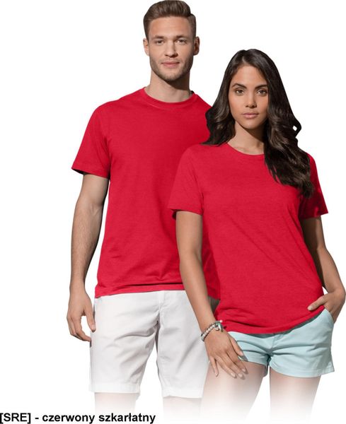 Stedman ST2000 - T-SHIRT męski - czerwony szkarłatny 2XS. Czerwone t-shirty męskie Stedman, m, bez wzorów, bez kołnierzyka. Za 18.35 zł.
