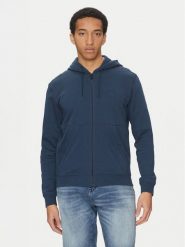 BOSS Bluza Zetalky 50508578 Niebieski Regular Fit. Niebieskie bluzy męskie Boss, m, bez wzorów, z bawełny, bez kaptura. Za 379.99 zł.