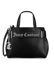Juicy Couture Torebka CEO-BIJXT3090WVP Czarny. Czarne torebki do ręki damskie Juicy Couture, bez wzorów, z tworzywa sztucznego, bez dodatków. Za 349.99 zł.
