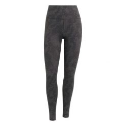 Damskie legginsy 7/8 adidas All Me Print. Brązowe legginsy damskie Adidas, xl, z aplikacjami, z materiału, na fitness i siłownię. Za 231.50 zł.