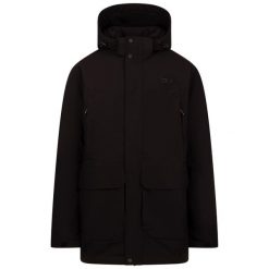 Dlx Donahue - Male Dlx Rainwear Jacket Black. Czarne kurtki męskie DLX, bez wzorów, z puchu, sportowe, bez kaptura. W wyprzedaży za 676.30 zł.