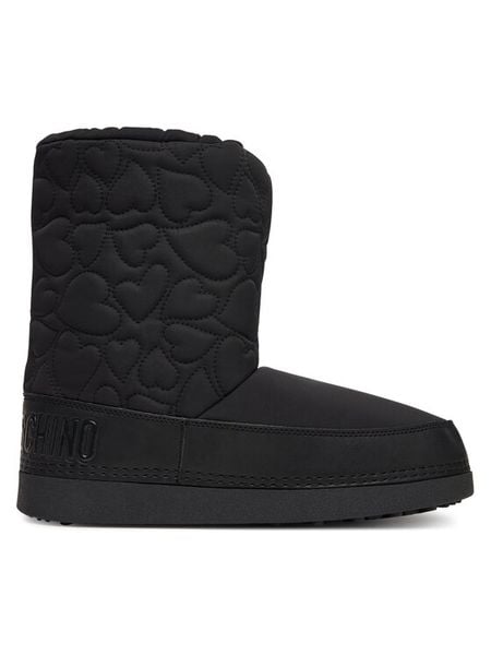 LOVE MOSCHINO Śniegowce JA24202G1NISE00A Czarny. Czarne śniegowce i trapery damskie Love Moschino, z materiału. Za 749.99 zł.