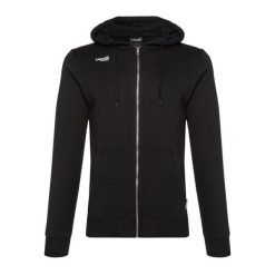 Bluza piłkarska męska Capelli Basics Adult Zip Hoodie. Czarne bluzy męskie CAPELLI SPORT, m, bez wzorów, bez kaptura. Za 149.99 zł.