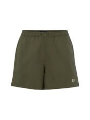 Fred Perry szorty kąpielowe Mężczyźni Sztuczne włókno zielony, M. Zielone krótkie spodenki sportowe męskie Fred Perry, m, bez wzorów, z włókna. Za 349.95 zł.