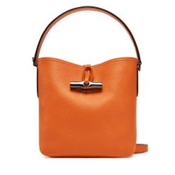 Torebka Longchamp. Brązowe torebki do ręki damskie Longchamp, bez wzorów, klasyczne, bez dodatków. Za 2,109.00 zł.