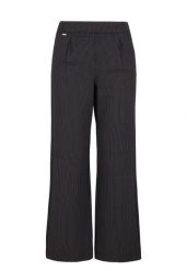 Szerokie spodnie R-BRI. Czarne spodnie materiałowe damskie Volcano, s, bez wzorów, z elastanu. Za 159.99 zł.