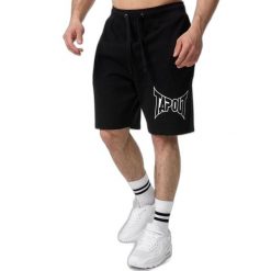 Krótka Tapout Basic. Białe krótkie spodenki sportowe męskie TAPOUT, m, bez wzorów, z bawełny. Za 154.50 zł.