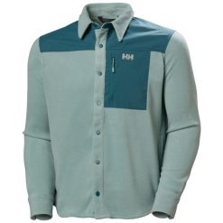 Koszulka polarowa z długim rękawem Helly Hansen Daybreaker. Zielone bluzki z długim rękawem męskie Helly Hansen, m, bez wzorów, z polaru, bez kołnierzyka. Za 425.50 zł.