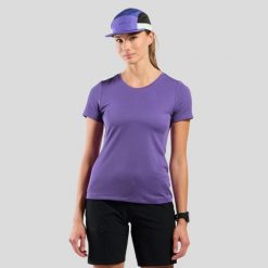 Koszulka damska Odlo F-DRY T-shirt crew neck s/s. Czarne t-shirty damskie Odlo, s, bez wzorów, z materiału, bez kołnierzyka. Za 209.10 zł.