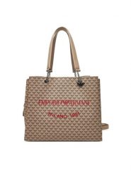 Emporio Armani Torebka Y3D158 YWS0E F1075 Écru. Torebki do ręki damskie Emporio Armani, bez wzorów, ze skóry, bez dodatków. Za 919.99 zł.