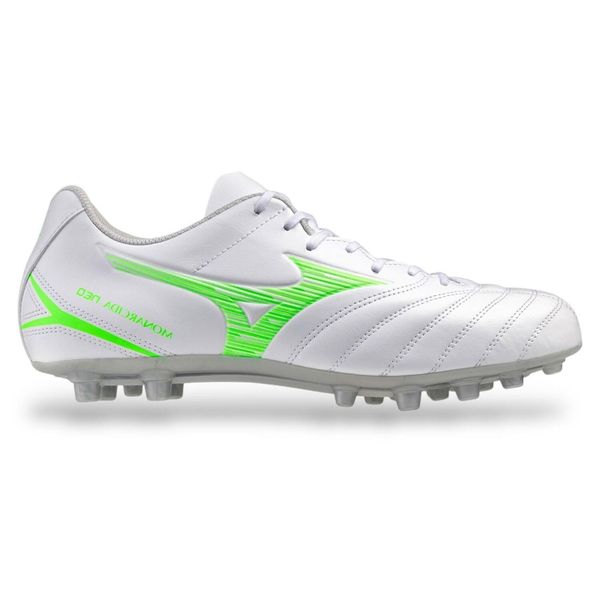 Buty piłkarskie Mizuno Monarcida Neo 3 Select AG. Białe buty sportowe męskie Mizuno, bez zapięcia, do piłki nożnej. Za 287.35 zł.