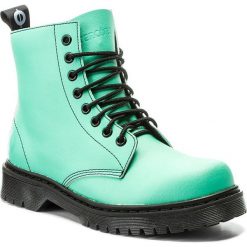 Trapery ALTERCORE - 651D Green. Zielone śniegowce i trapery damskie Altercore, z materiału. Za 329.00 zł.