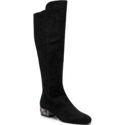 Muszkieterki BRUNO PREMI - Camosio + Heel U0401X Nero/Fumè. Czarne kozaki damskie Bruno Premi, ze skóry. Za 769.00 zł.