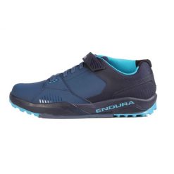 Buty rowerowe z pedałami automatycznymi Endura MT500 Burner. Niebieskie buty sportowe męskie ENDURA, bez zapięcia, rowerowe. Za 651.50 zł.
