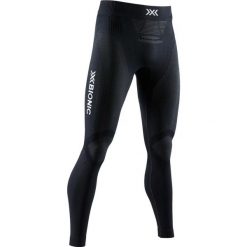 Legginsy termiczne X-Bionic Invent 4.0. Czarne legginsy sportowe męskie X Bionic, l, bez wzorów, z materiału, do biegania. Za 578.40 zł.