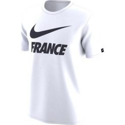 Nike Koszulka piłkarska FFF M NK Dry Tee Slub Prssn biała r. M (888875 100). Koszulki sportowe męskie marki Nike. Za 100.00 zł.