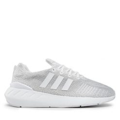Sneakersy adidas. Czarne trampki i tenisówki chłopięce Adidas, bez wzorów, bez zapięcia. Za 208.99 zł.