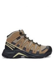 Salomon Trekkingi X-ADVENTURE RECON MID GORE-TEX L49219000 Brązowy. Brązowe trekkingi damskie Salomon, trekkingowe, gore-tex. Za 649.99 zł.