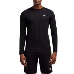 T-Shirt Core Identity Rozmiar M Czarny - 8NPT28PJVQZ-1200. Czarne bluzki z długim rękawem męskie EA7, m, bez wzorów, z bawełny, bez kołnierzyka. Za 274.80 zł.