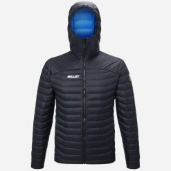 Kurtka puchowa męska MILLET Evole Light 700 Hd M active fit. Czarne kurtki męskie Millet, l, bez wzorów, z materiału, sportowe, z kapturem. Za 870.30 zł.