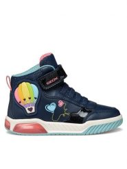 Geox Sneakersy J Inek J56ASA 0BCKC C4358 S Granatowy. Niebieskie buty sportowe dziewczęce Geox, bez wzorów, ze skóry, bez zapięcia. Za 209.99 zł.