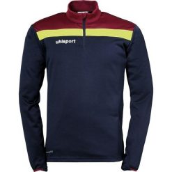 Bluza piłkarska męska Uhlsport Offense 23 1/4 zip. Czerwone bluzy męskie Uhlsport, m, bez wzorów, bez kaptura. W wyprzedaży za 172.50 zł.