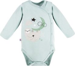 Ewa Klucze Body z długim rękawem rozpinane niemowlęce Mellow Ewa Klucze Eevi 68. Body niemowlęce Ewa Klucze, bez wzorów, bez ramiączek. Za 34.99 zł.