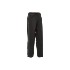 Spodnie Raincut damskie. Czarne spodnie materiałowe damskie QUECHUA. Za 59.99 zł.