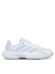 Adidas Buty do tenisa Courtjam Control 3 KI3443 Biały. Białe obuwie sportowe damskie Adidas, bez wzorów, z materiału, tenisowe. Za 399.99 zł.