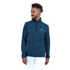 Bluza męska Rossignol Strawpile Fleece Hz. Niebieskie bluzy męskie Rossignol, na zimę, m, bez wzorów, bez kaptura. W wyprzedaży za 323.00 zł.
