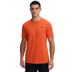 Treningowy top Under Armour Vanish Elite Seamless. Brązowe buty sportowe męskie Under Armour, bez zapięcia, na fitness i siłownię. Za 312.50 zł.