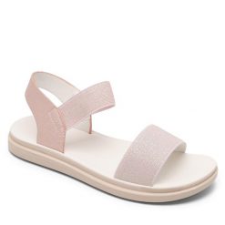 Sandały Nelli Blu. Czerwone sandały dziewczęce Nelli Blu, bez zapięcia. Za 69.99 zł.