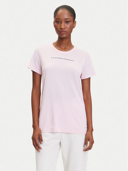 Under Armour Koszulka techniczna Tech Pth Graphic SSC 1389726 Różowy Regular Fit. Czerwone koszulki sportowe damskie Under Armour, m, bez wzorów, z syntetyku, bez kołnierzyka, bez ramiączek, na fitness i siłownię. Za 89.99 zł.