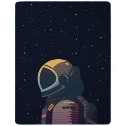 Koc dziecięcy 150x200cm Astronauta 822130. Kocyki dla dzieci Biederlack, z bawełny. Za 338.00 zł.