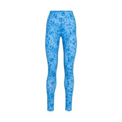 Damskie legginsy Kari Traa Fryd. Niebieskie legginsy sportowe damskie Kari Traa, bez wzorów, na jogę i pilates. Za 346.50 zł.