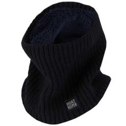 Komin termiczny - damski - Granatowy - Onesize. Niebieskie szaliki i chusty damskie HEAT KEEPER, bez wzorów, z dzianiny. Za 121.30 zł.