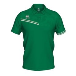 Polo Errea Emir. Zielone koszulki polo męskie ERREA, bez wzorów, bez kołnierzyka, bez ramiączek. Za 250.00 zł.