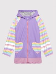 Playshoes Kurtka przeciwdeszczowa 408406 M Fioletowy Regular Fit. Fioletowe kurtki i płaszcze dla dziewczynek Playshoes, bez wzorów, z syntetyku, bez kaptura. Za 119.99 zł.