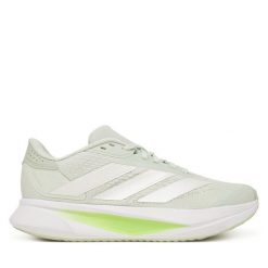 Buty do biegania adidas. Zielone obuwie sportowe damskie Adidas, bez wzorów, do biegania. Za 279.99 zł.