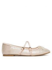 Aldo Baleriny Amberlee 14002489 Szary. Szare baleriny damskie Aldo, bez wzorów, ze skóry, bez obcasa. Za 189.99 zł.