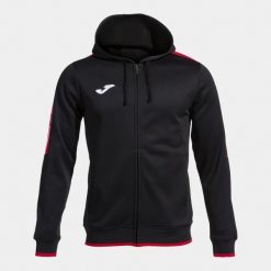 Bluza dresowa z kapturem Joma Olimpiada. Czarne bluzy męskie Joma, m, bez wzorów, z dresówki, z kapturem. Za 294.00 zł.
