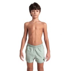 Spodenki plażowe chłopięce szorty kąpielówki na basen Arena Bywax. Zielone szorty dla chłopców Arena, bez wzorów, sportowe. Za 79.99 zł.